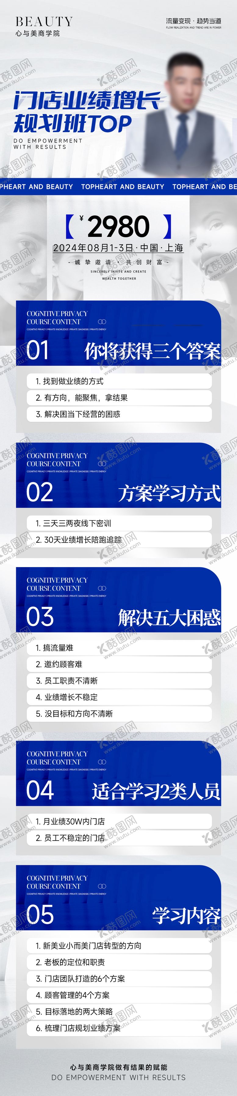 编号：47698303041345425649【酷图网】源文件下载-门店业绩增长规划长图海报