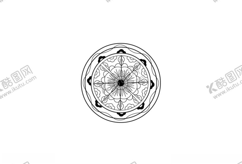 编号：85638111010301061335【酷图网】源文件下载-中国古典花纹