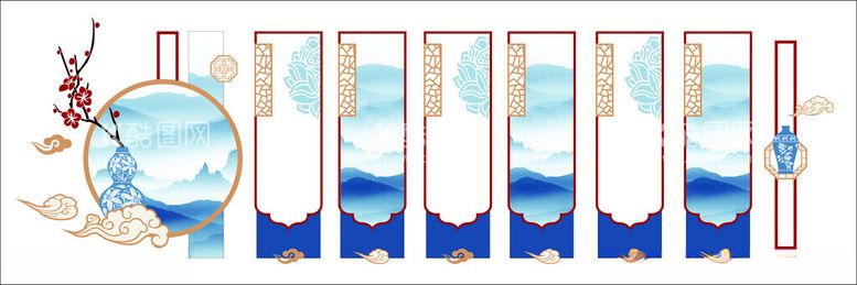 编号：32743212200211189044【酷图网】源文件下载-文化墙