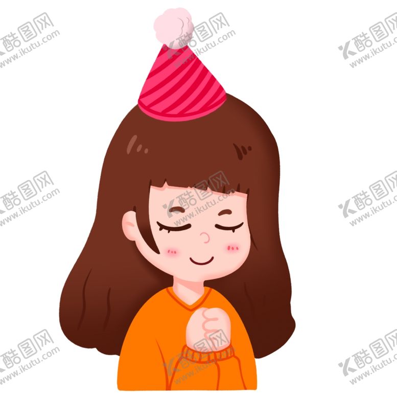编号：92802601282254269823【酷图网】源文件下载-生日女孩