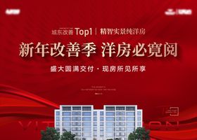 开盘清盘热销红色主画面