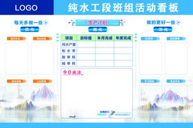 班组活动看板宣传栏
