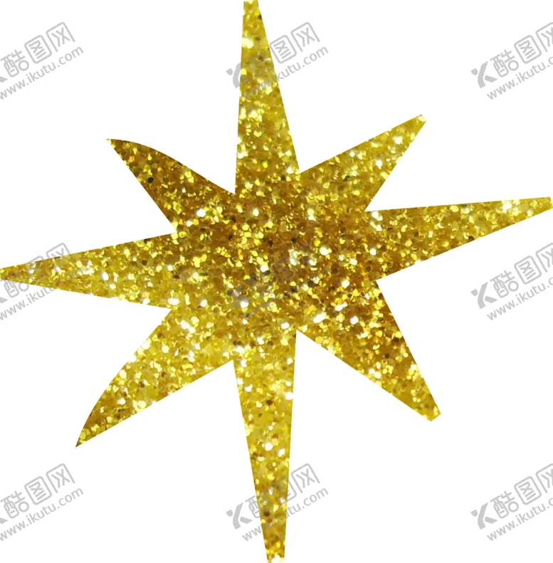 编号：27582906290926054506【酷图网】源文件下载-金色星形