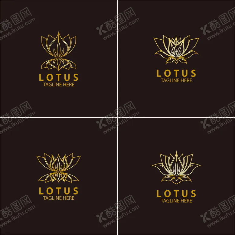 编号：93865801181445379273【酷图网】源文件下载-莲花logo