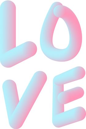 love爱荧光霓虹灯效果