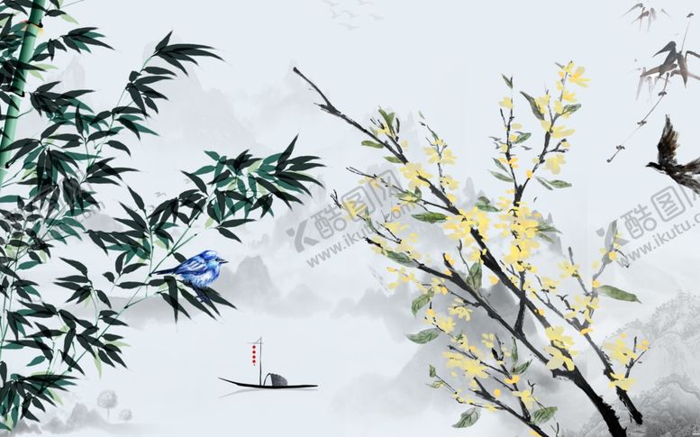 编号：33307105091005391432【酷图网】源文件下载-山水画