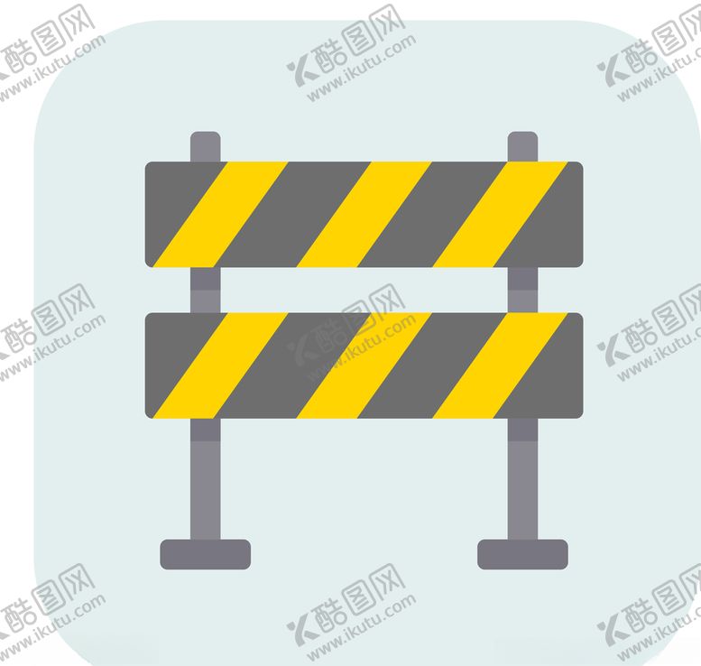 编号：90779110311034382131【酷图网】源文件下载-路障标志