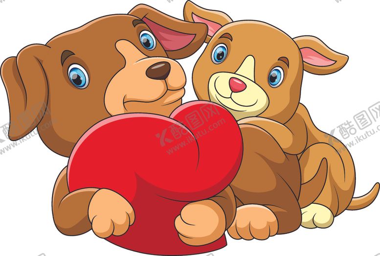 编号：30264210102034045423【酷图网】源文件下载-扁平动物插画