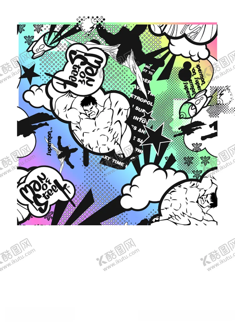 编号：56005707020503158919【酷图网】源文件下载-涂鸦创意多彩