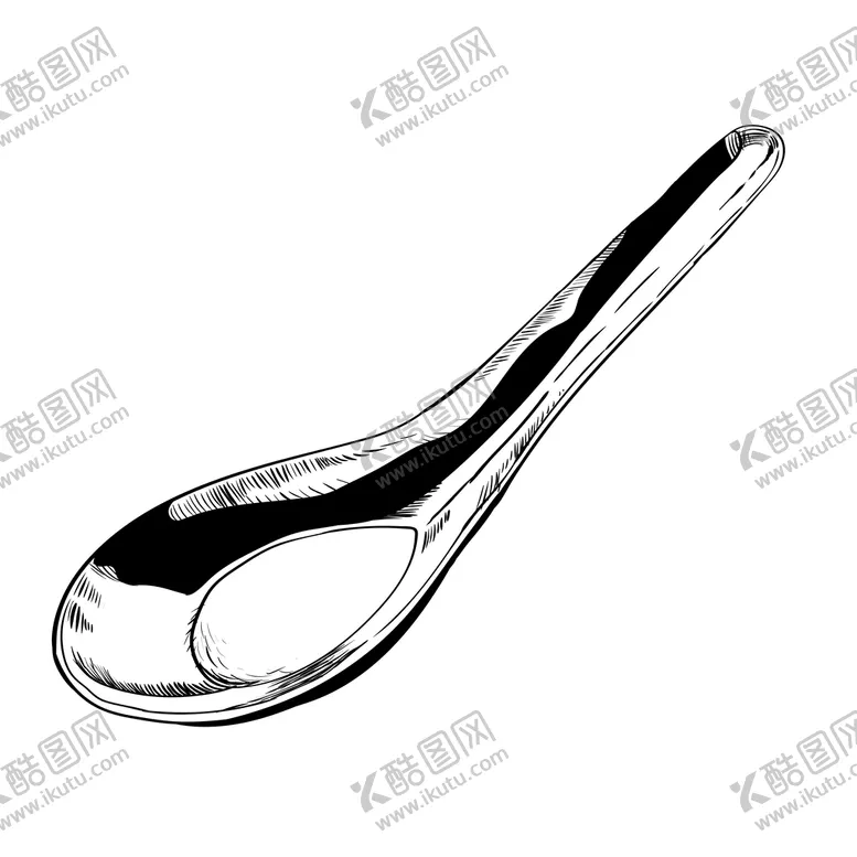 编号：30179609221358140523【酷图网】源文件下载-司南汤勺插画