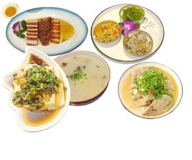 中式餐厅菜品宣传海报
