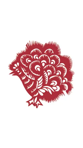 窗花剪纸中式年画手工传统文化