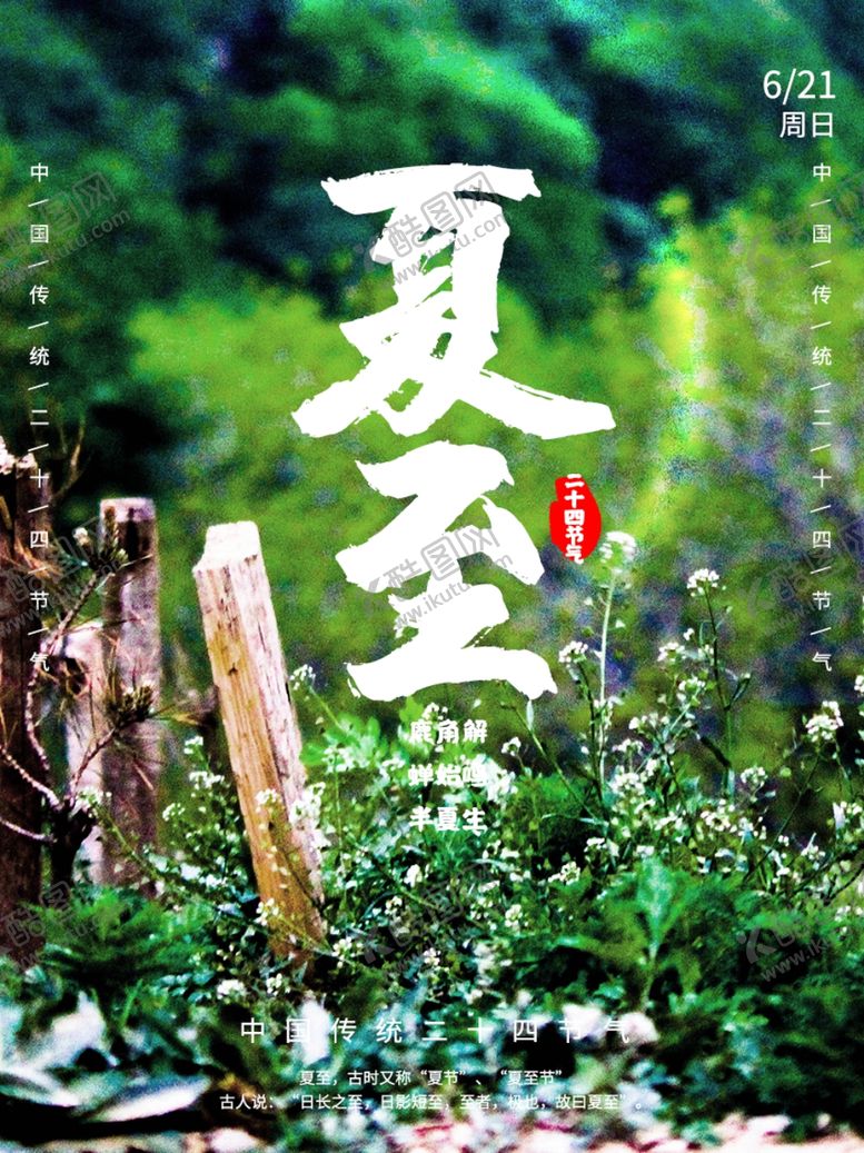 编号：17166710231844206603【酷图网】源文件下载-夏至海报