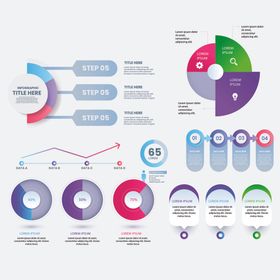 多样精美图表模板集合