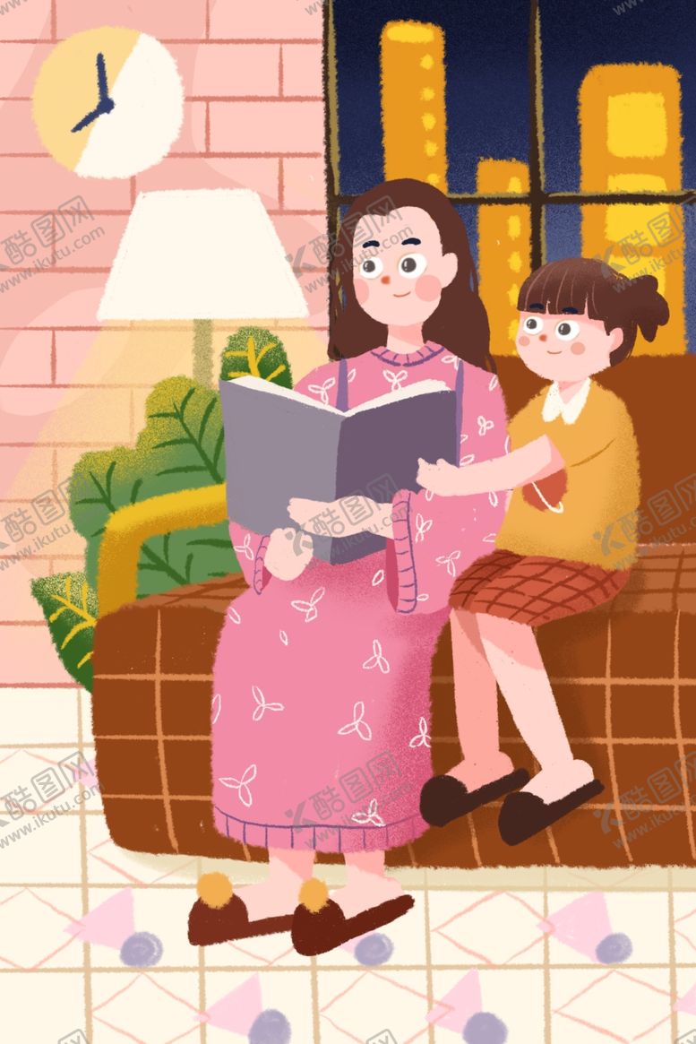 编号：50883810271354174744【酷图网】源文件下载-母子海报