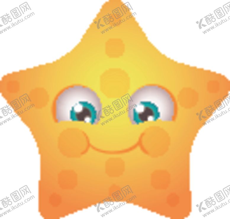 编号：96062505031052258426【酷图网】源文件下载-卡通海星