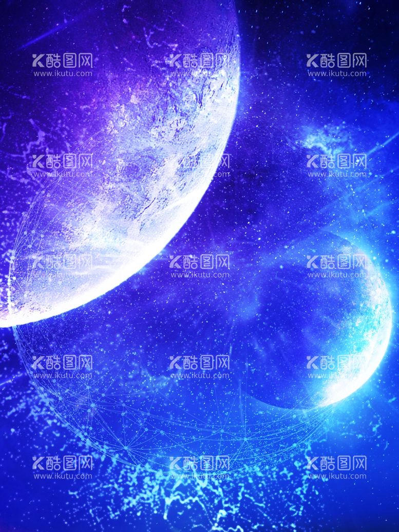 编号：50143403221725202829【酷图网】源文件下载-科幻炫酷星球背景素材