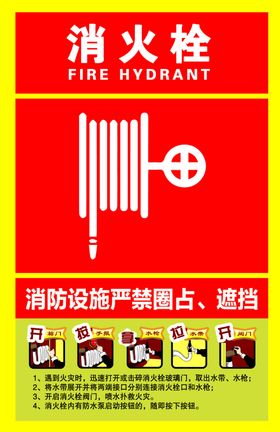 消防标识贴