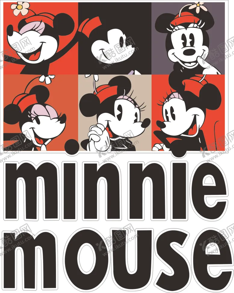 编号：12900607031158262034【酷图网】源文件下载-米老鼠MINNIEMOUSE