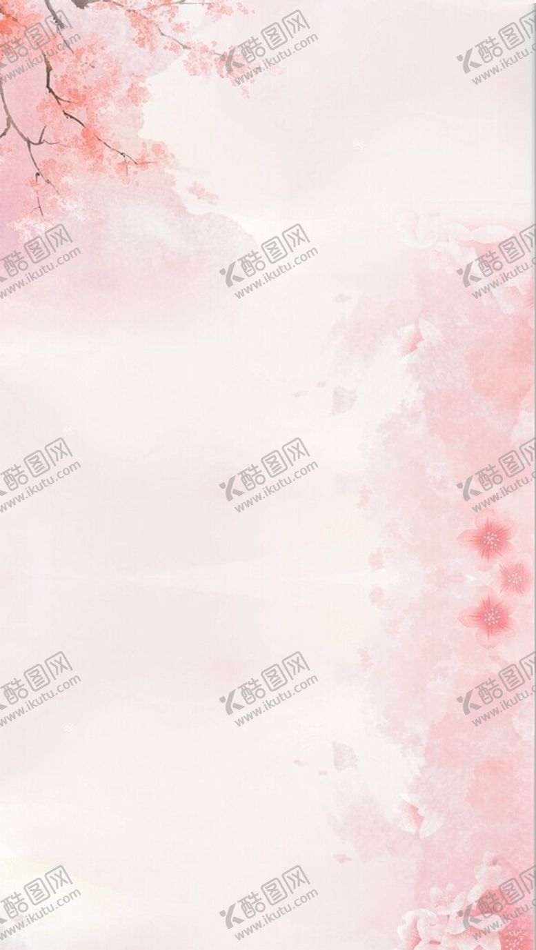 编号：33045712300729408777【酷图网】源文件下载-粉色樱花背景美容海报
