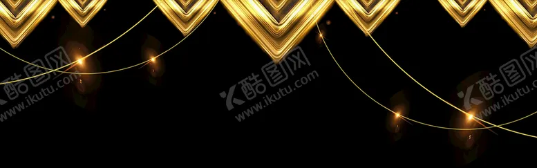 编号：23470609272019387948【酷图网】源文件下载-黑金背景