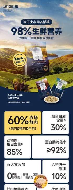 猫粮狗粮宣传册