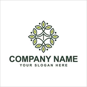 花朵图标志logoVI识logo