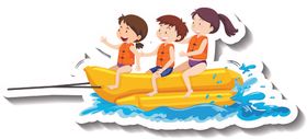 卡通儿童快乐人物小学生素材