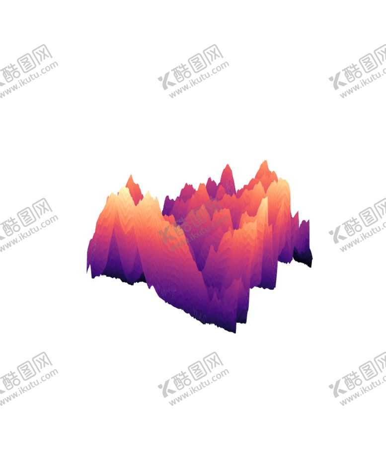 编号：15301005030448436234【酷图网】源文件下载-抽象山峰