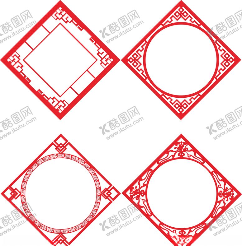 编号：15014310271241035490【酷图网】源文件下载-窗花