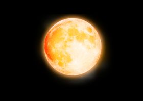 月亮满月中秋端午黄色七夕情人节