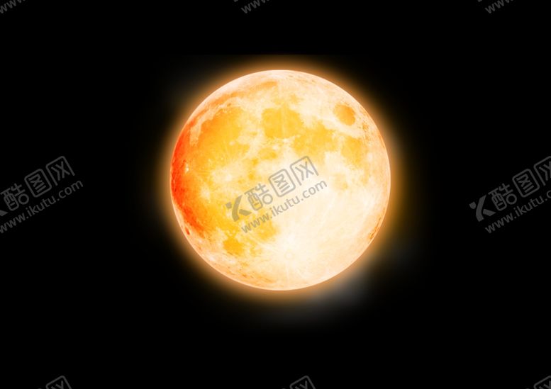 编号：21977310291950006062【酷图网】源文件下载-月亮满月中秋端午黄色七夕情人节