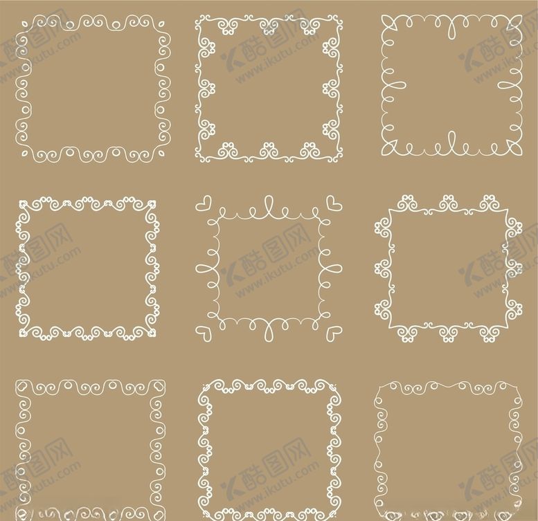 编号：48690409210932387578【酷图网】源文件下载-欧式边框