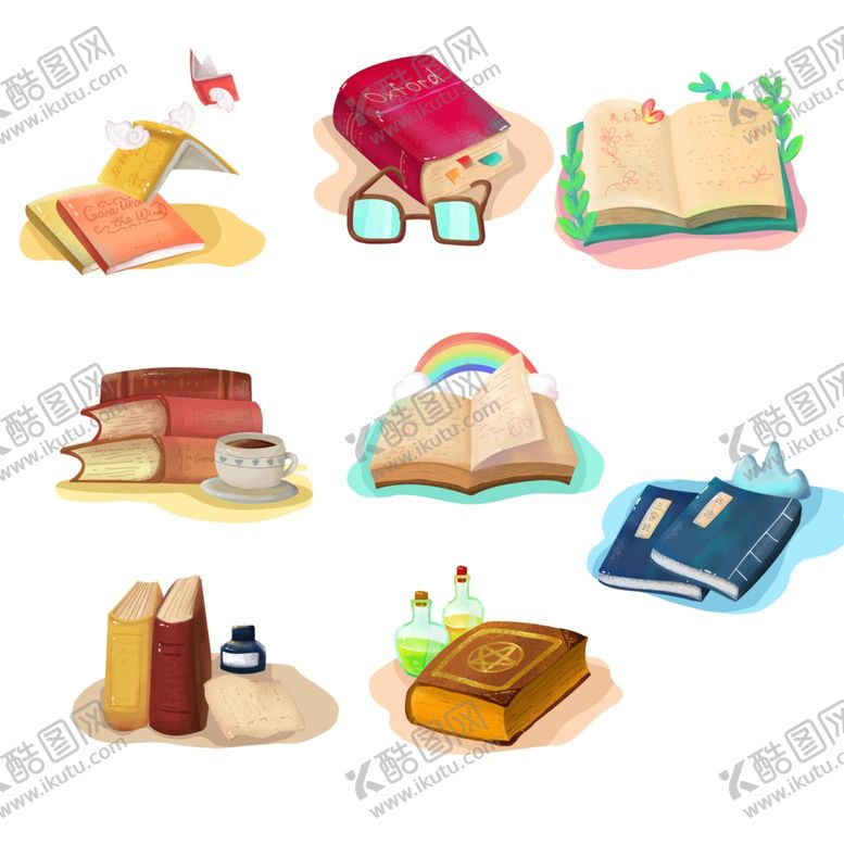 编号：83889511252328316176【酷图网】源文件下载-书本