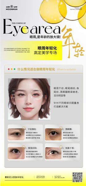 医美眼周年轻化海报