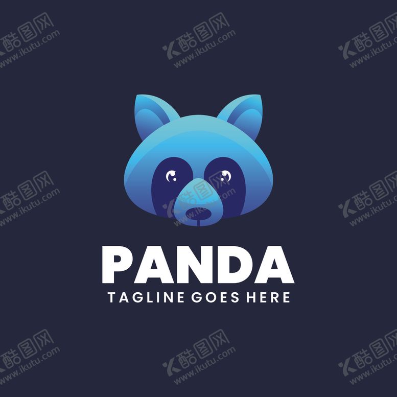 编号：31630112081403067661【酷图网】源文件下载-小熊猫头像标志