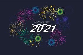 2021新年展板背景