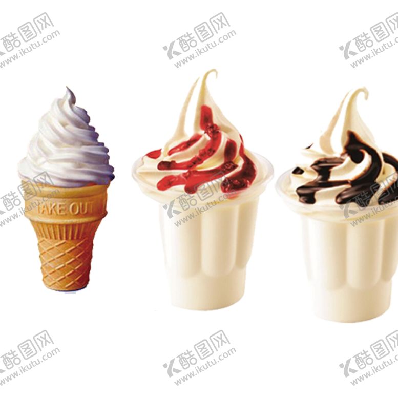 编号：83903709140513006332【酷图网】源文件下载-圣代冰淇淋