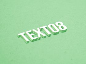 3D特效字体