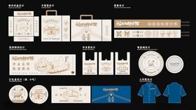 面馆品牌VI手册包装物料设计