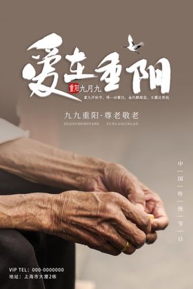 重阳节海报促销广告佳特惠