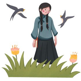 民国女青年