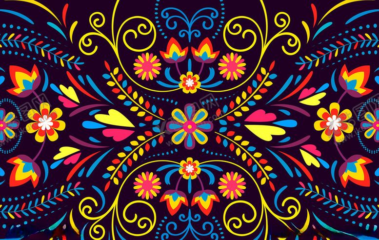 编号：66260109240810401998【酷图网】源文件下载-树叶印花