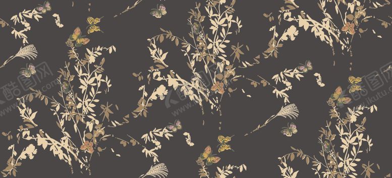 编号：45608809120853487128【酷图网】源文件下载-蝴蝶叶子