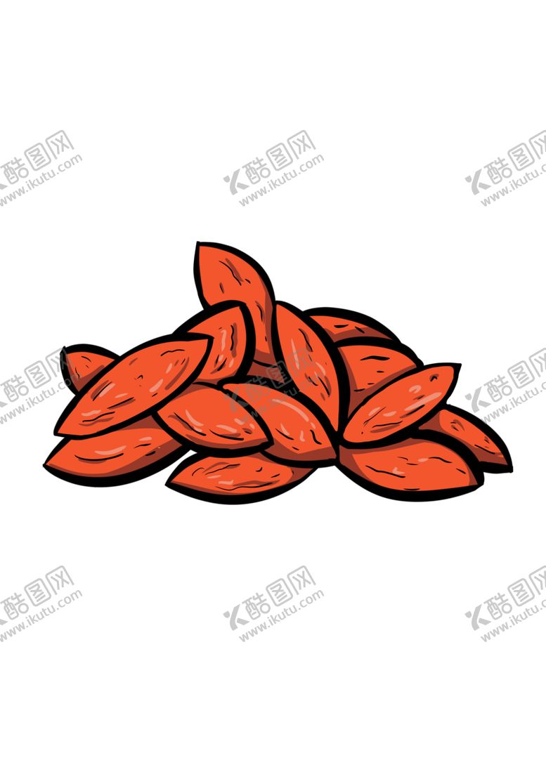 编号：34108210121917204072【酷图网】源文件下载-手绘枸杞