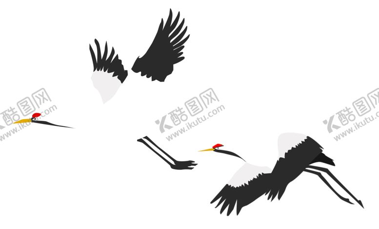编号：90816007091127299406【酷图网】源文件下载-仙鹤