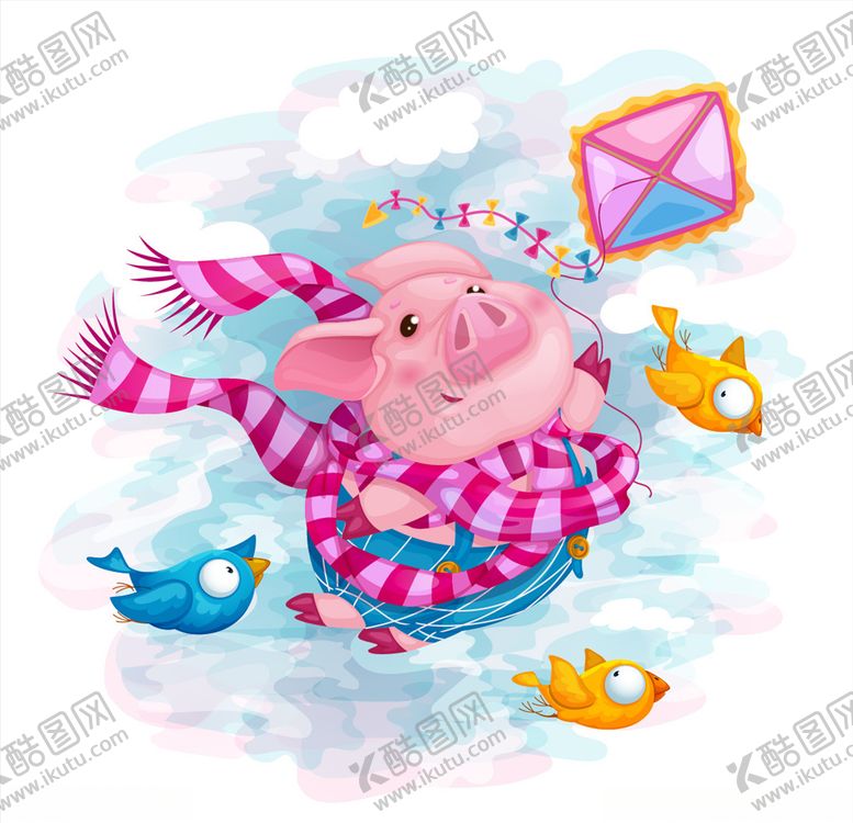 编号：36367705031932261027【酷图网】源文件下载-可爱猪
