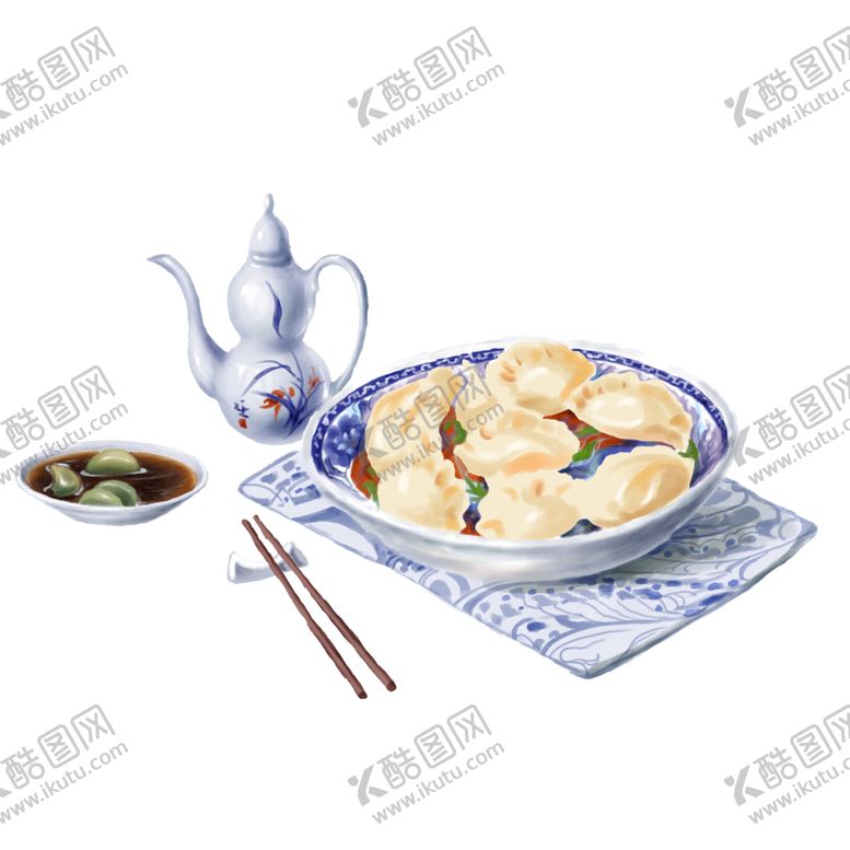 编号：58833205180025332975【酷图网】源文件下载-饺子
