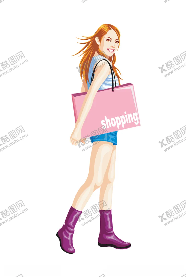 编号：95356305100403236648【酷图网】源文件下载-矢量女性