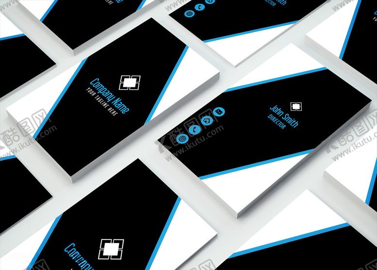 编号：34914009211555108919【酷图网】源文件下载-矢量名片模板
